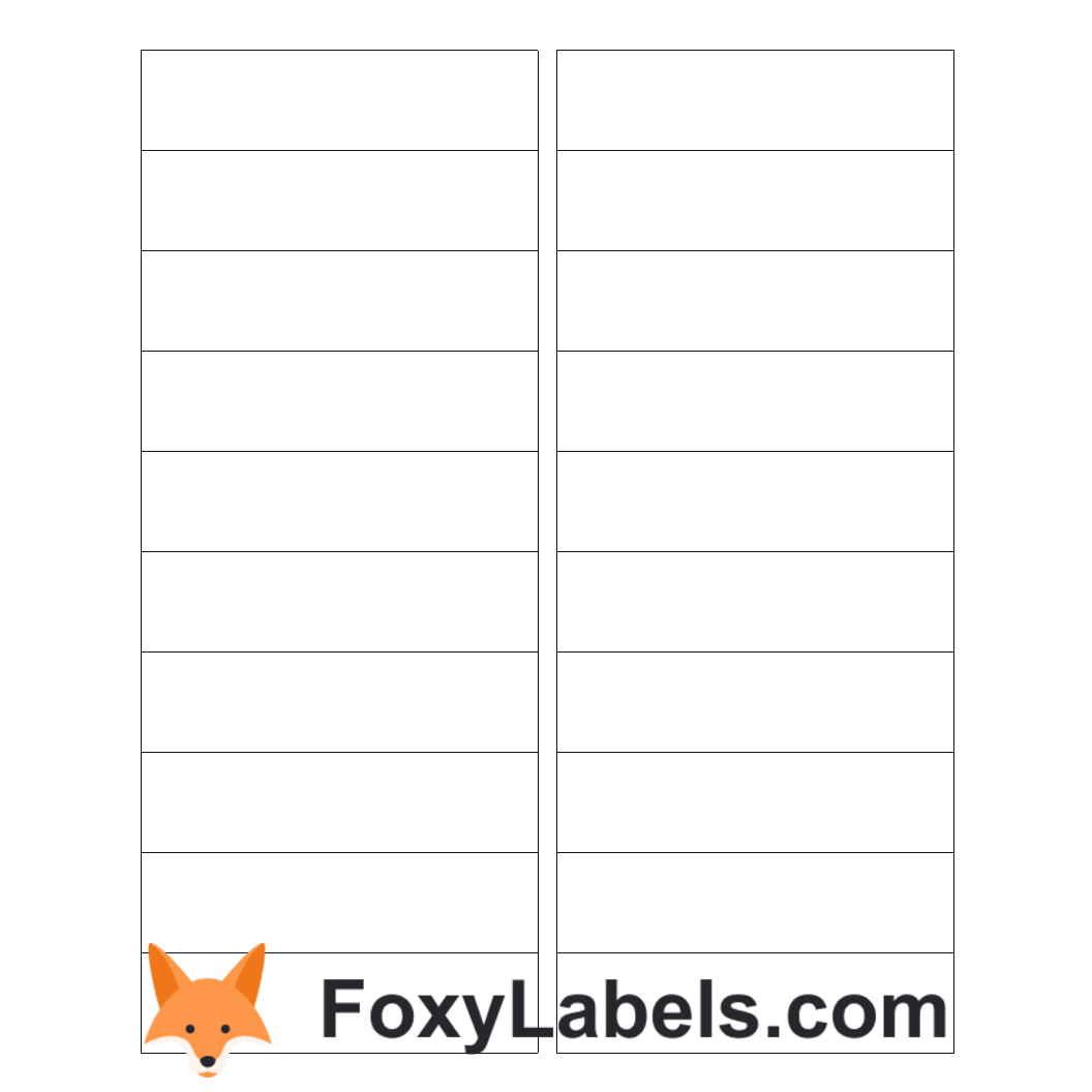 Google Docs Label Template Compatible With Avery® 5161 intended for Avery 5161 Free Template