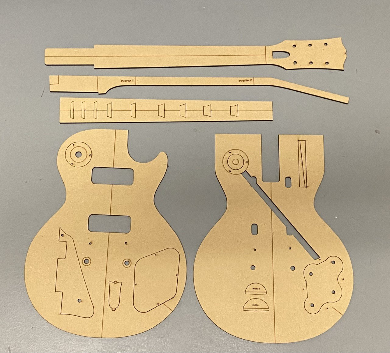 Guitar Building Templates throughout Free Guitar Building Templates