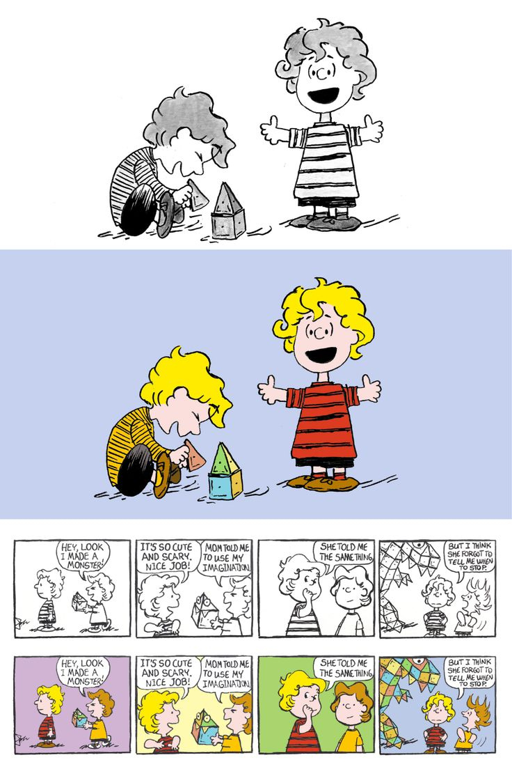 Hand-Drawn Kiddos In The Style Of Peanuts (Charlie Brown) With regarding Free Printable Peanuts Comic Strips