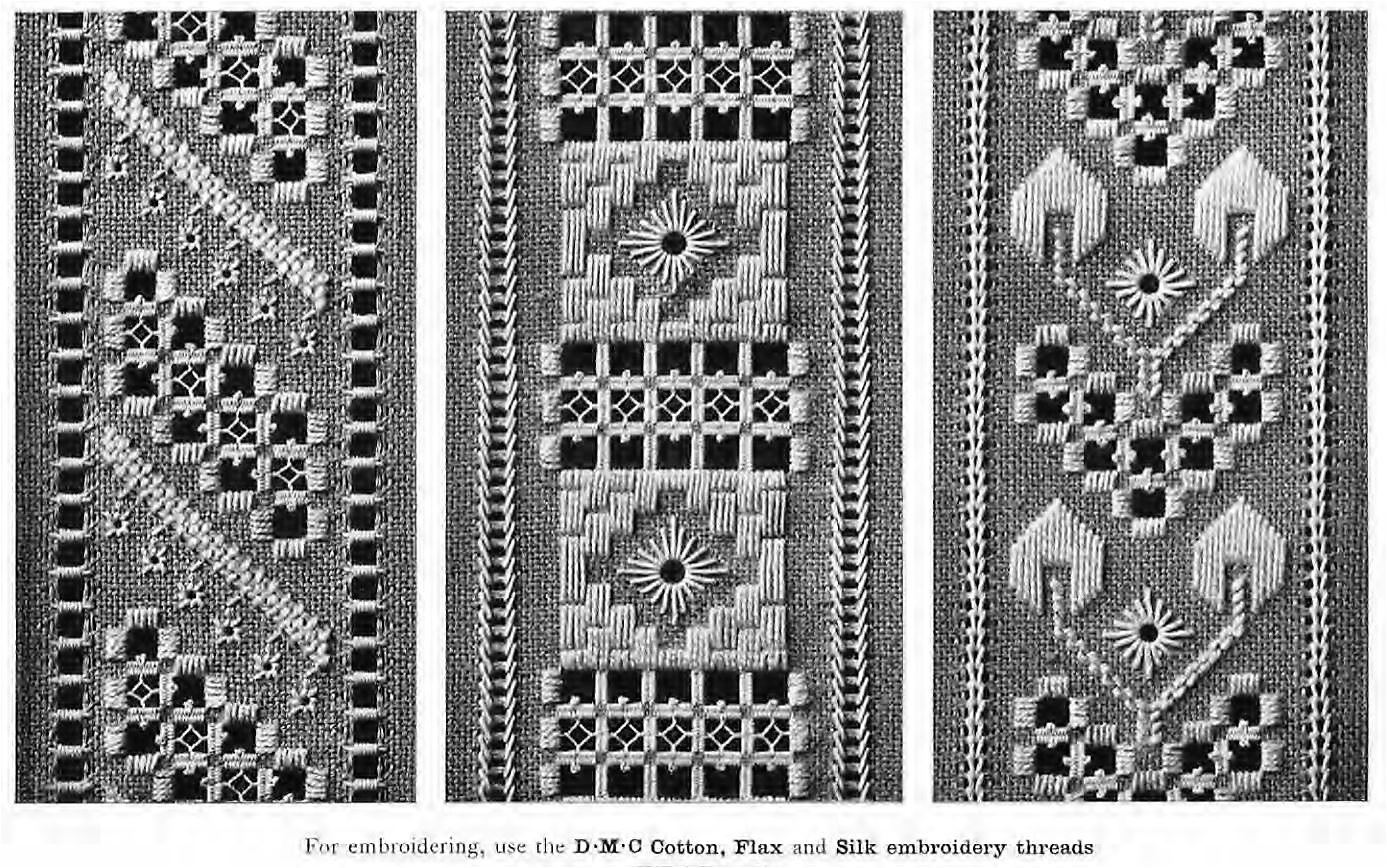 Hardanger Embroideries Dmc Library Series How To And Patterns with Free Printable Hardanger Patterns