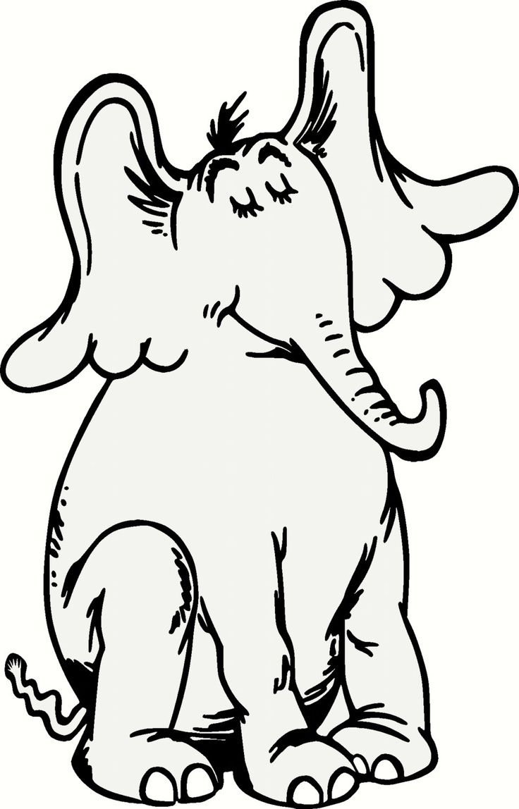 Horton Template with regard to Horton Hears A Who Printable Pattern