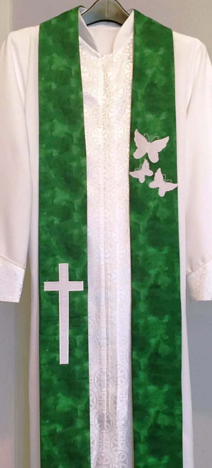 How To Make A Clergy Stole | Paula Behrens throughout Free Printable Clergy Stole Pattern
