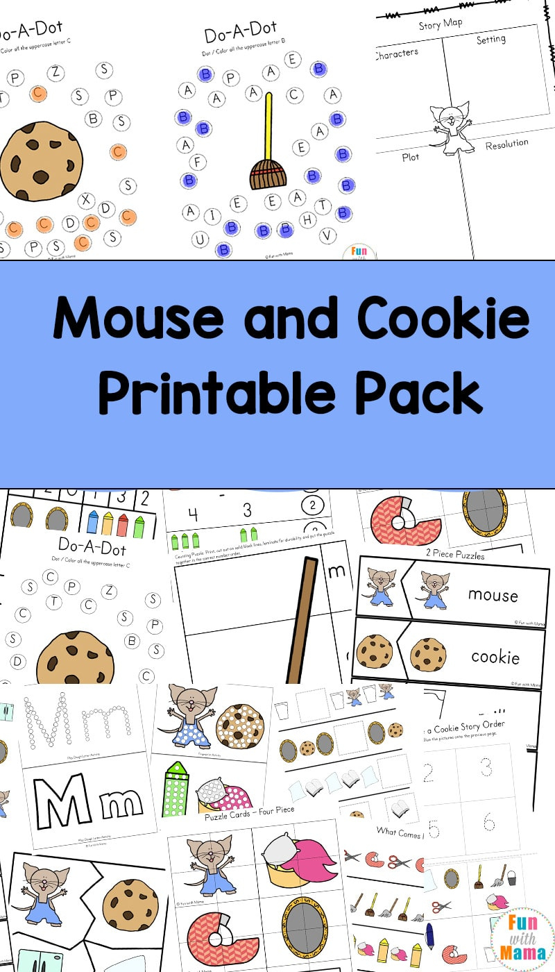 If You Give A Mouse A Cookie Printable Activities - Fun With Mama for If You Give A Mouse A Cookie Free Printables