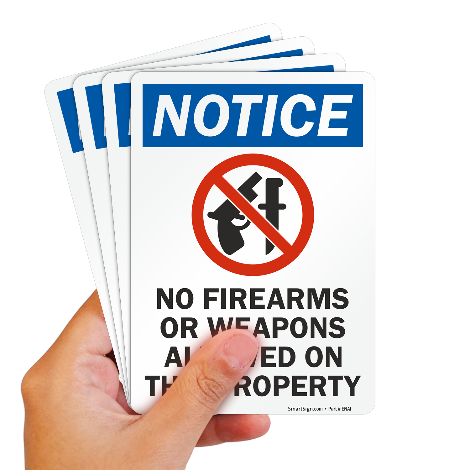 Issue A Reminder. Use A &amp;quot;No Firearms Or Weapons Allowed On This Property&amp;quot; Sign. Designed For Your Needs. - Graphic Makes Your Point Clearly And within No Weapons Sign Free Printable