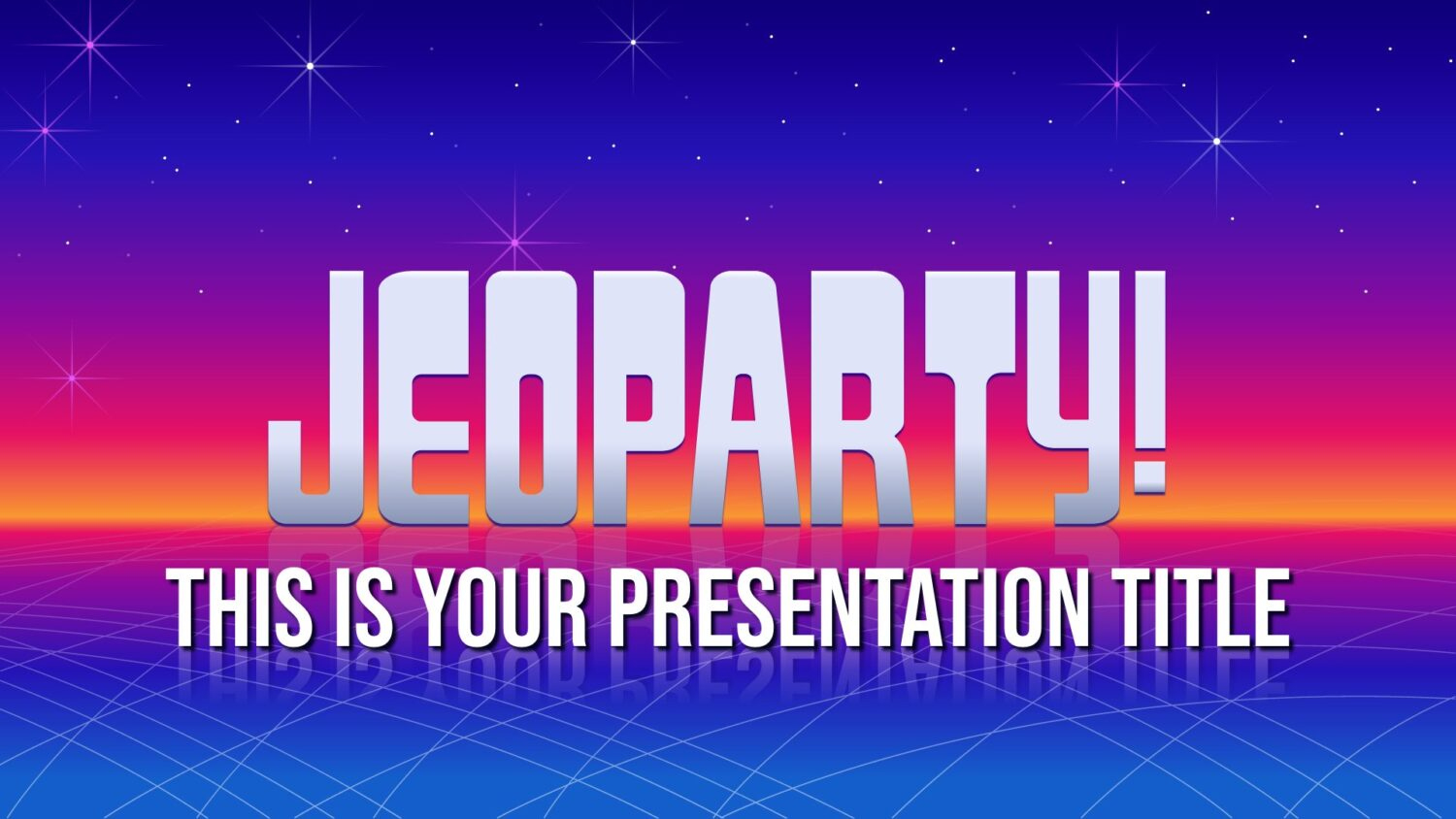 Jeopardy. Free Ppt &amp;amp; Google Slides Template — Slidescarnival within Free Printable Jeopardy Game