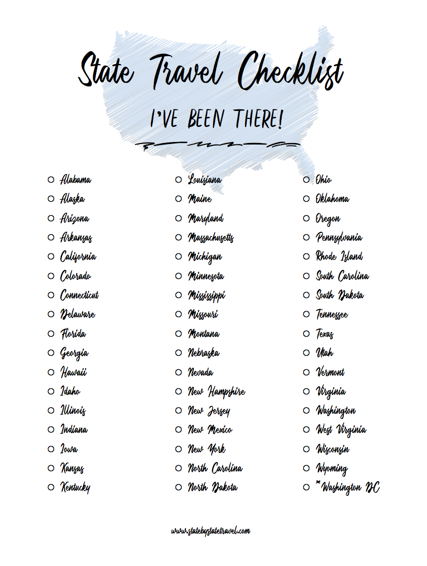 Journey To 50 States - Statestate Travel - Worksheets Library pertaining to Free Printable List Of 50 States