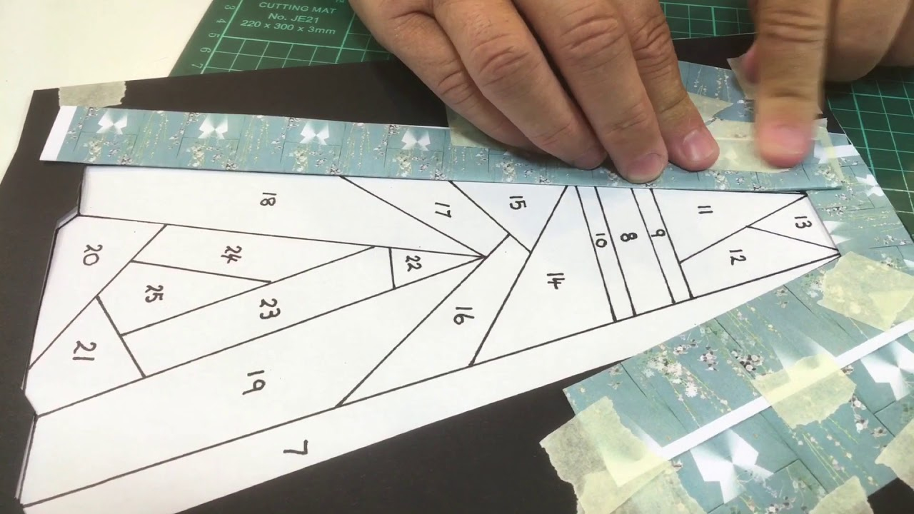 Kimono Craft Set 21 Download Iris Folding Template Set 01 Demonstration From Alan And Barry within Iris Folding Patterns Free Printables Kimono