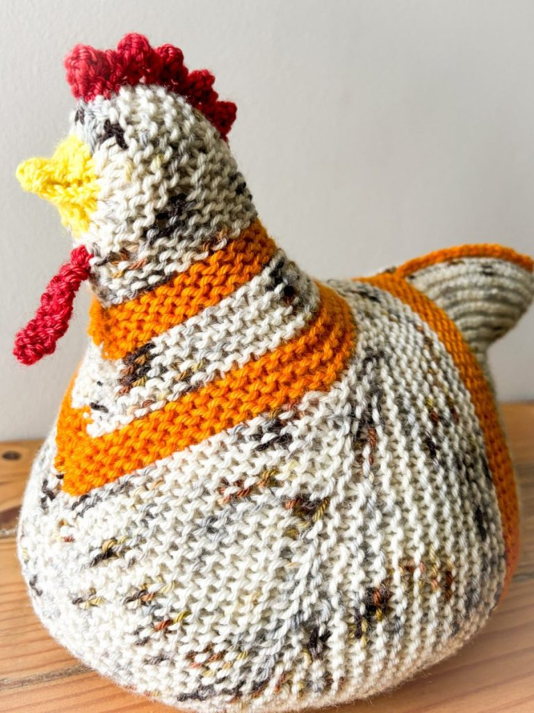 Knitted Chickens • Cowgirlblues within Simple Emotional Support Chicken Pattern Free Printable