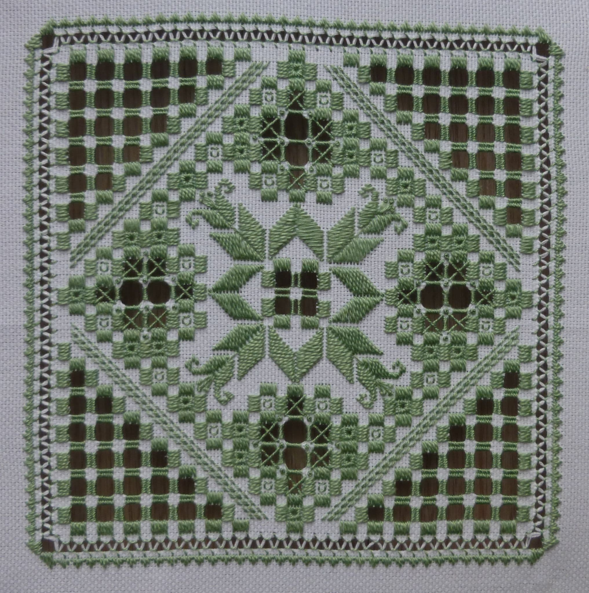 Lakeside Needlecraft Free Hardanger Pdf Chart Part 5 in Free Printable Hardanger Patterns