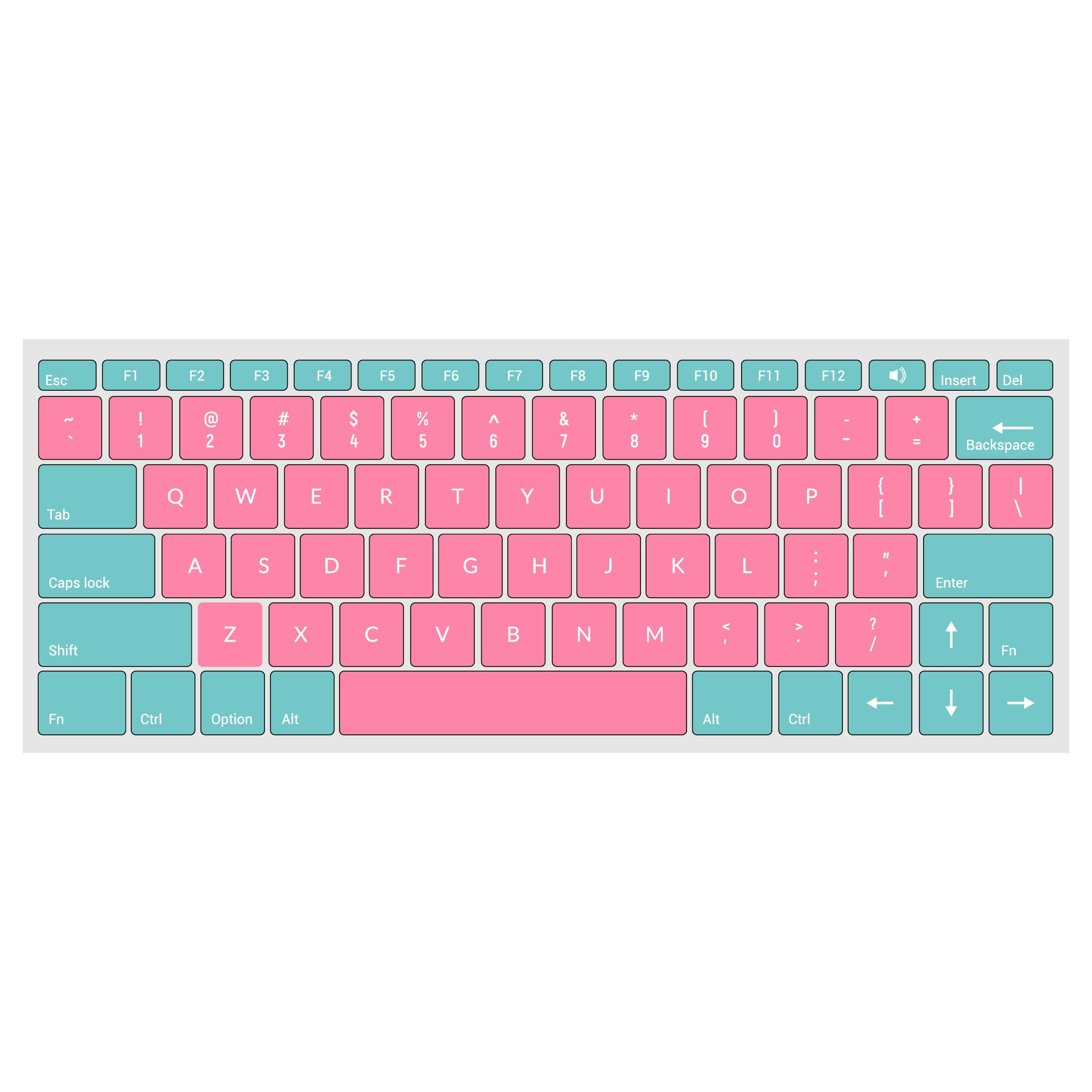 Laptop Keyboard - 13 Free Pdf Printables | Printablee in Free Printable Keyboard Stickers