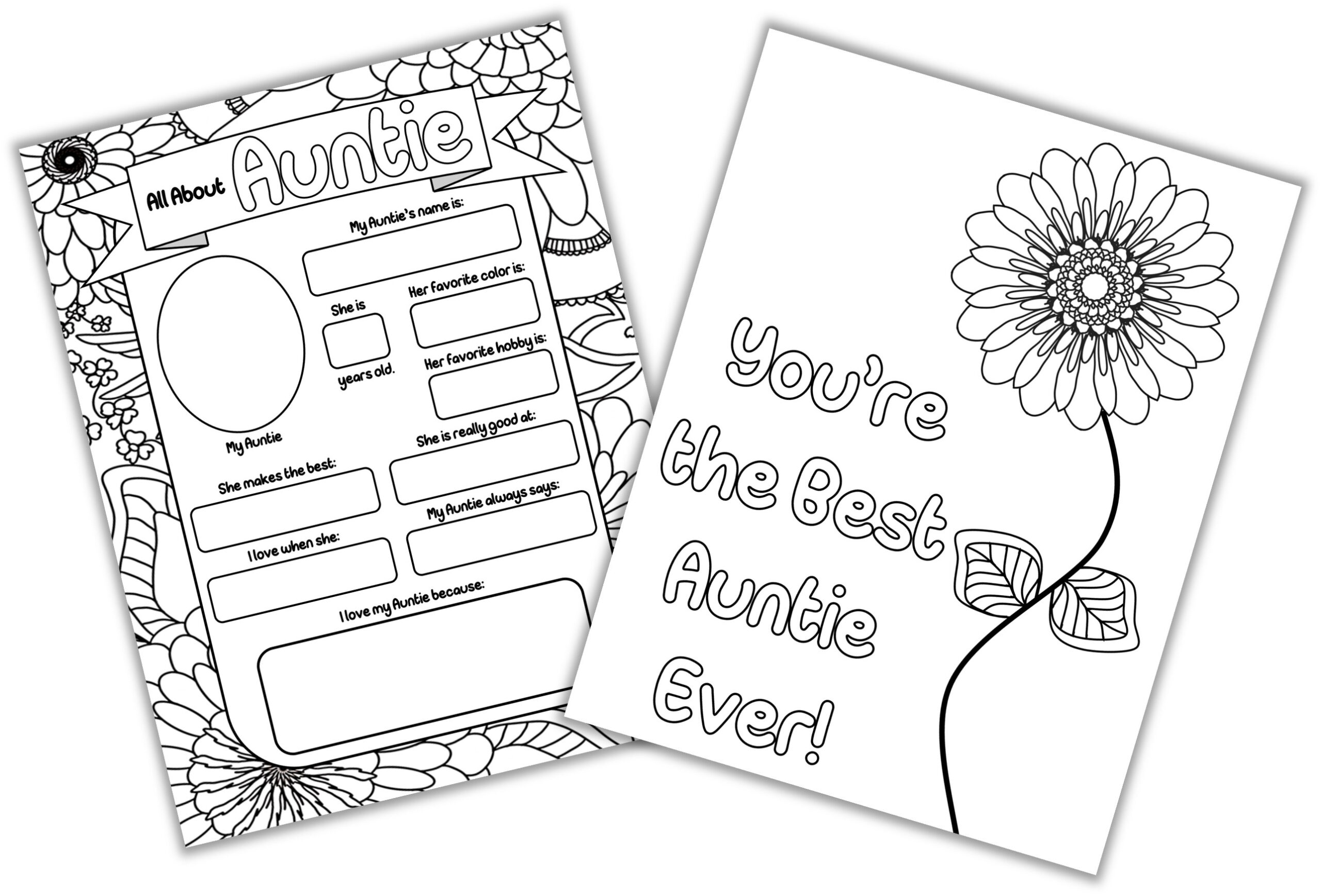 Life Worth The Living Blog with Free Printable Mothers Day Card For Aunt
