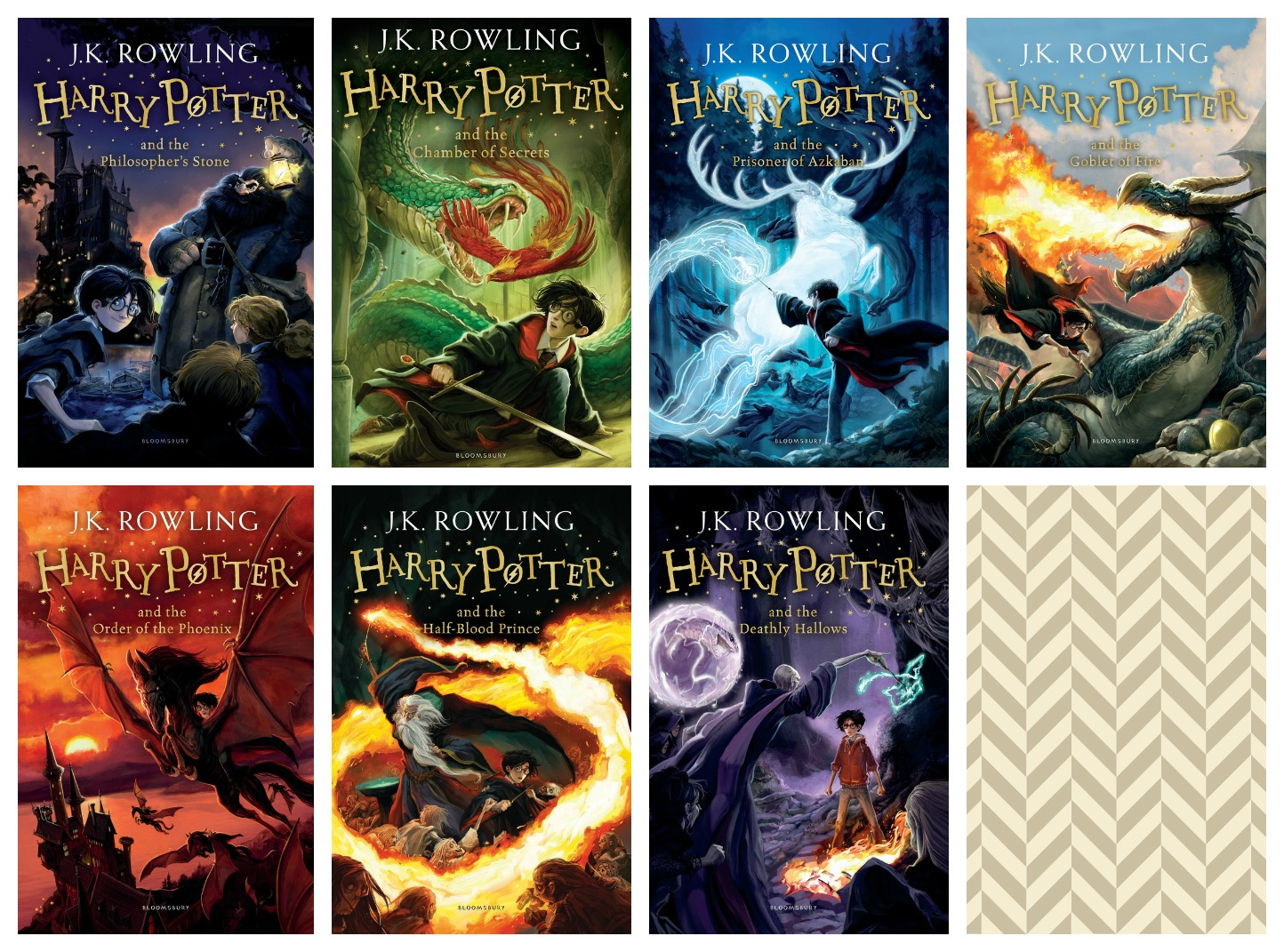 Many Covers Monday - All The Harry Potter Series with regard to Free Printable Harry Potter Book Covers