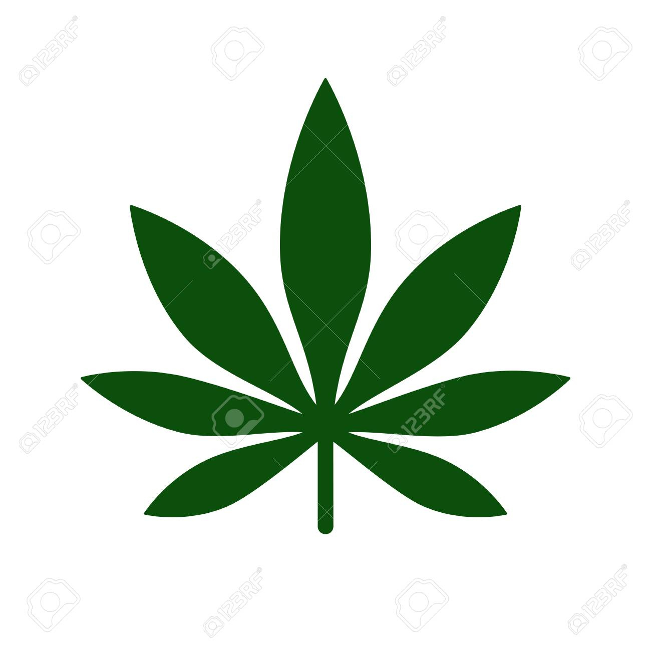 Marijuana Leaf Icon Logo Template. Medical Cannabis. Health And regarding Free Printable Marijuana Leaf Stencils