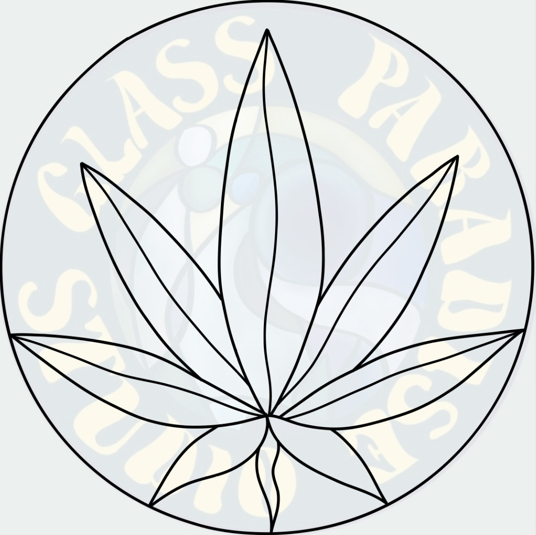 Marijuana Leaf Stained Glass Pattern Pdf Digital File - Etsy for Free Printable Marijuana Leaf Stencils