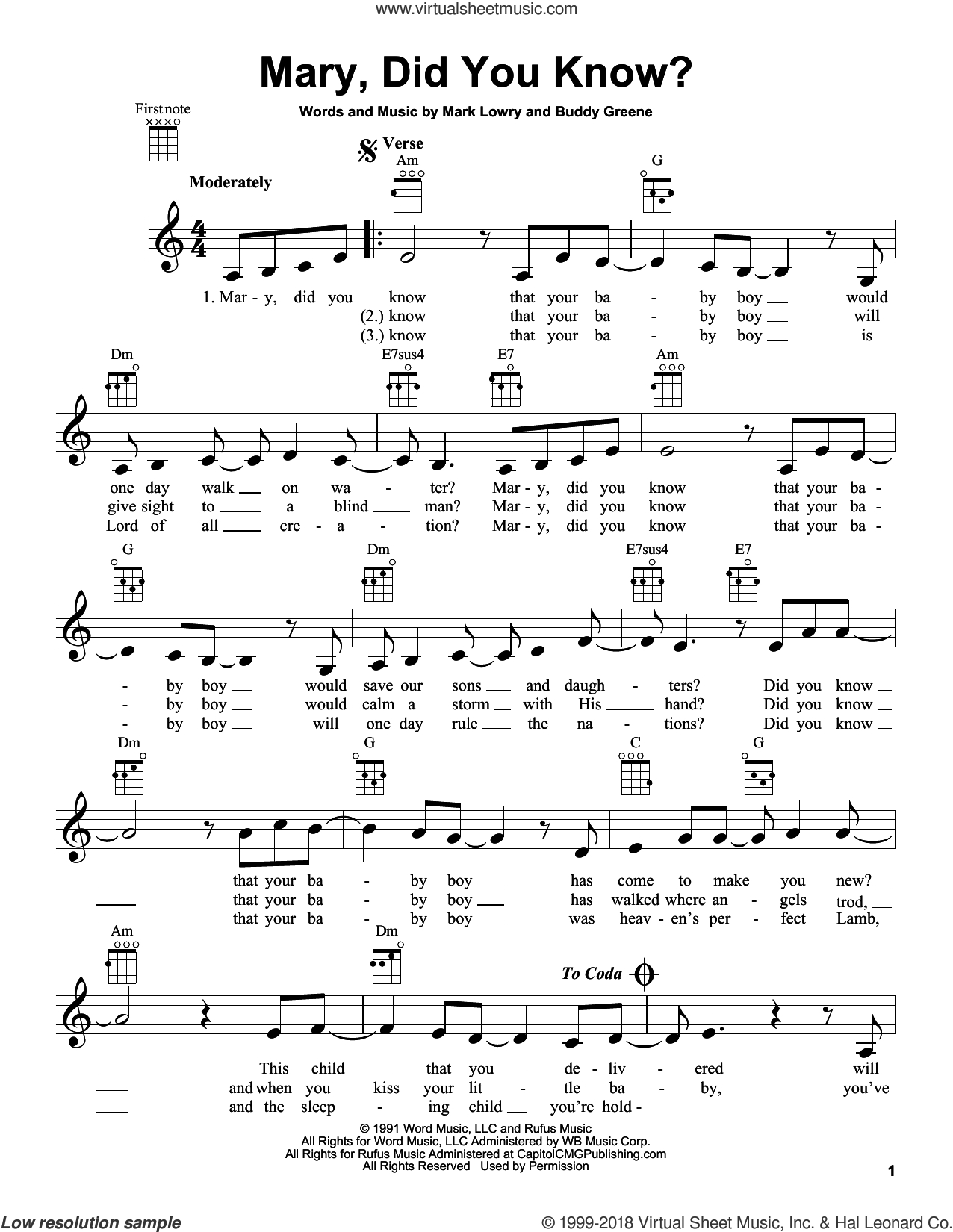 Mary, Did You Know?Kathy Mattea - Easy Piano - Digital Sheet throughout Mary Did You Know Free Printable Sheet Music