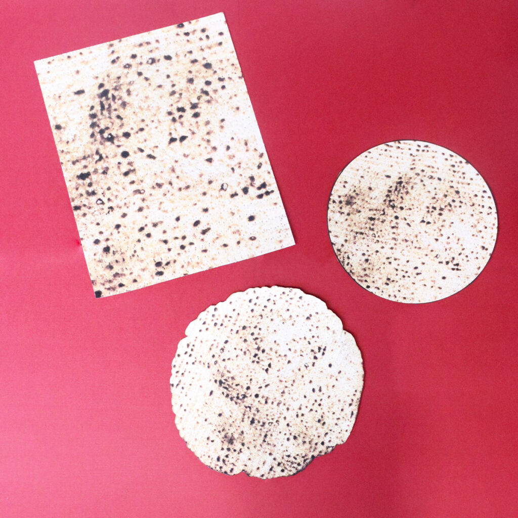 Matzah Print Paper - Free Printables! - Jewish Moms &amp;amp; Crafters with Free Printable Matzah Paper