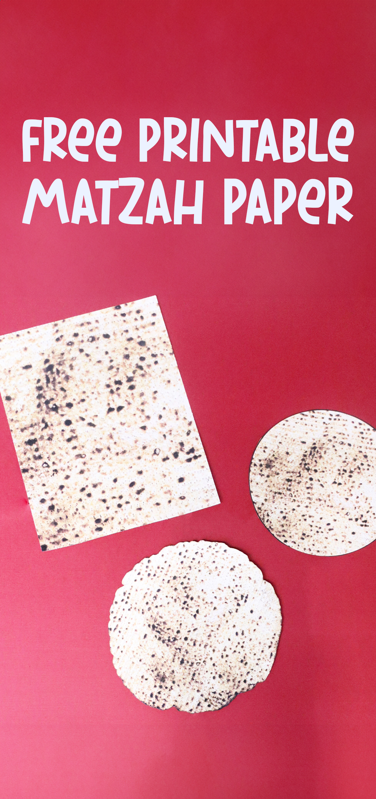 Matzah Print Paper - Free Printables! - Jewish Moms &amp;amp; Crafters with regard to Free Printable Matzah Paper