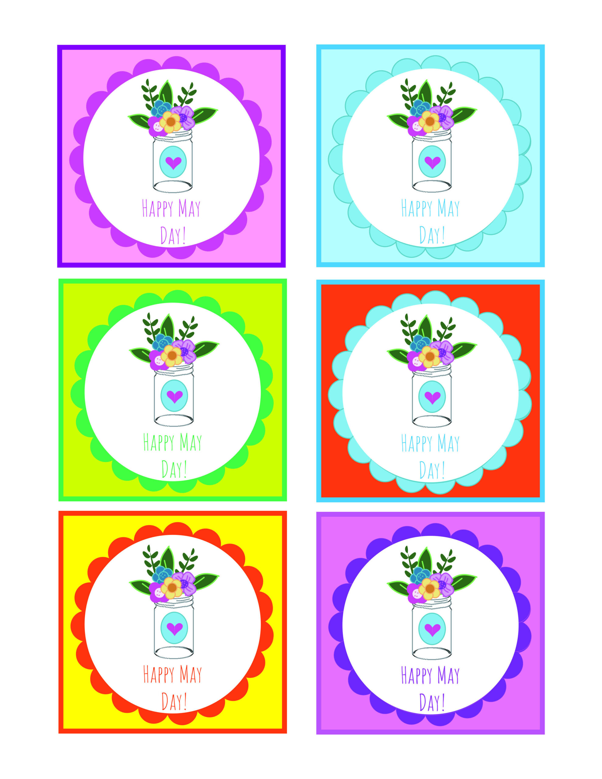 Mini-Apple Pie Baskets with regard to Free May Day Printables