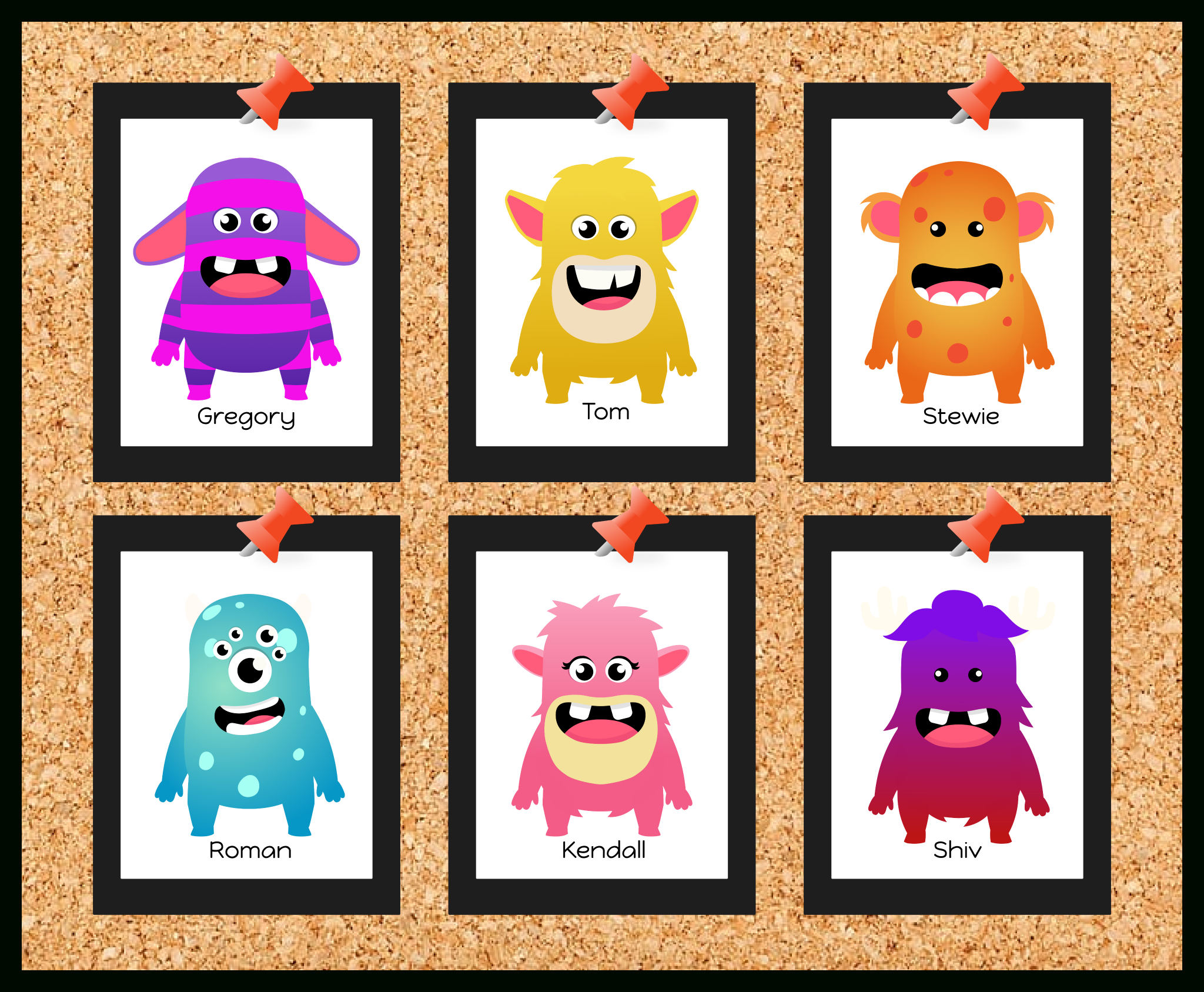 Monster Self-Portrait Craft | Classdojo with Class Dojo Free Printables
