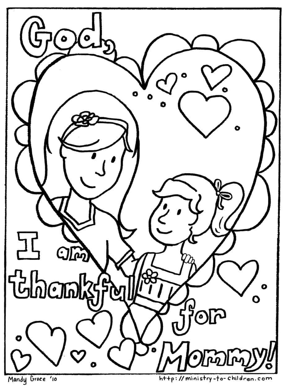 Mother&amp;#039;S Day Coloring Pages | Free Printable Pdf Coloring Book For throughout Free Christian Mothers Day Printables