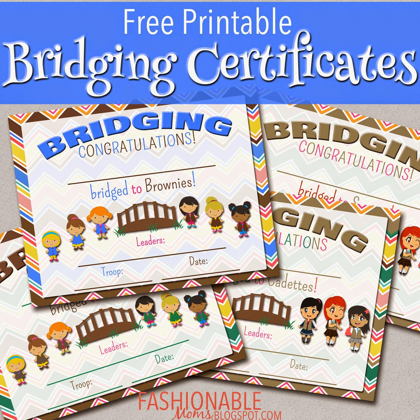 My Fashionable Designs: Free Printable Bridging Certificates for Free Bridging Certificate Printable