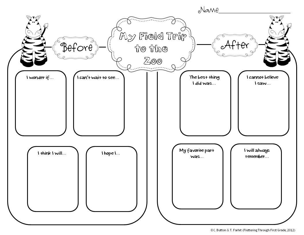 My Trip To The Zoo Worksheet (Teacher Made) - Twinkl - Worksheets with regard to Free Zoo Field Trip Printables