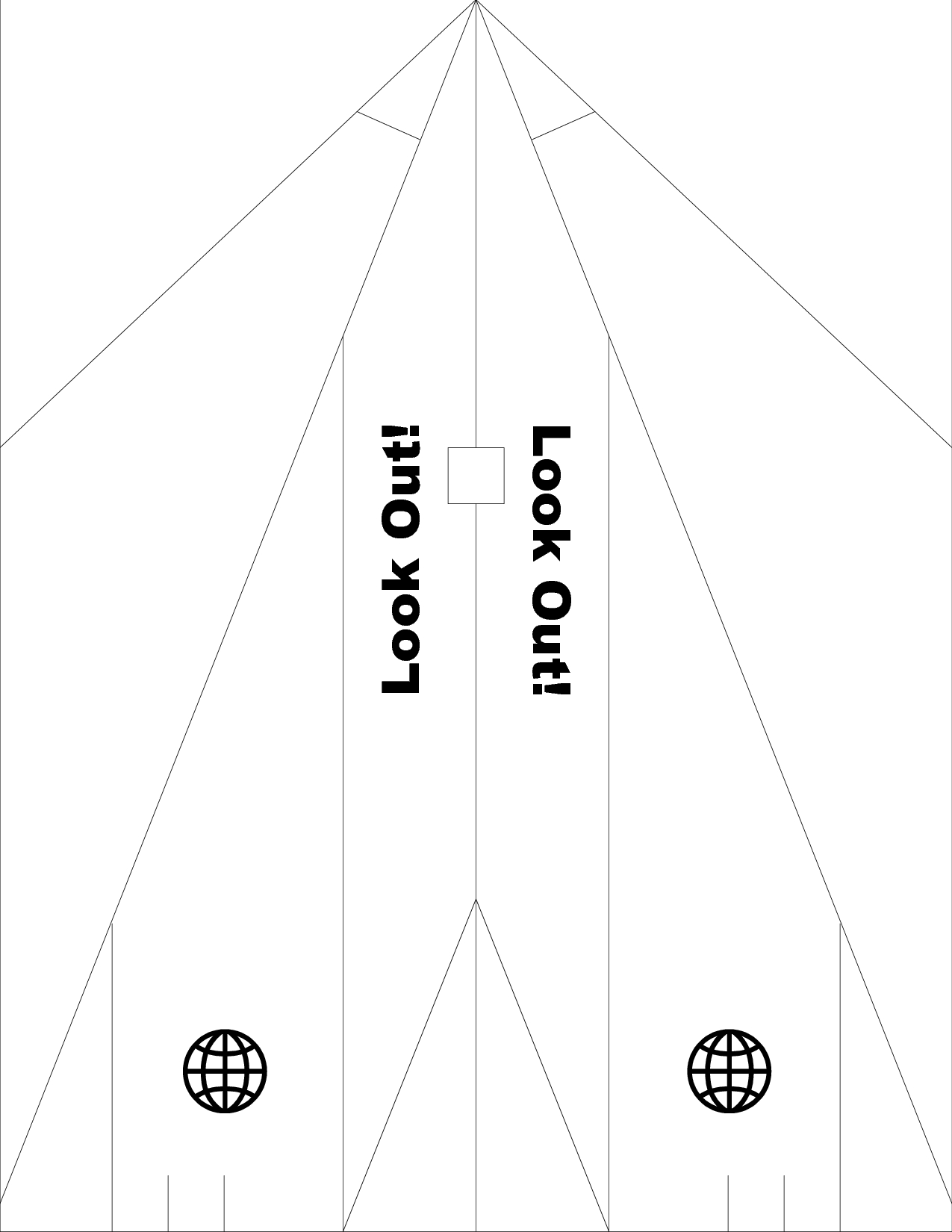 Paper Airplane Template Sheets - 10 Free Pdf Printables | Printablee throughout Free Paper Airplane Designs Printable Templates
