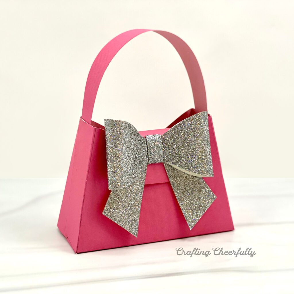 Paper Purse Party Favors - Free Printable Pattern - Crafting within Free Printable Paper Purse Patterns