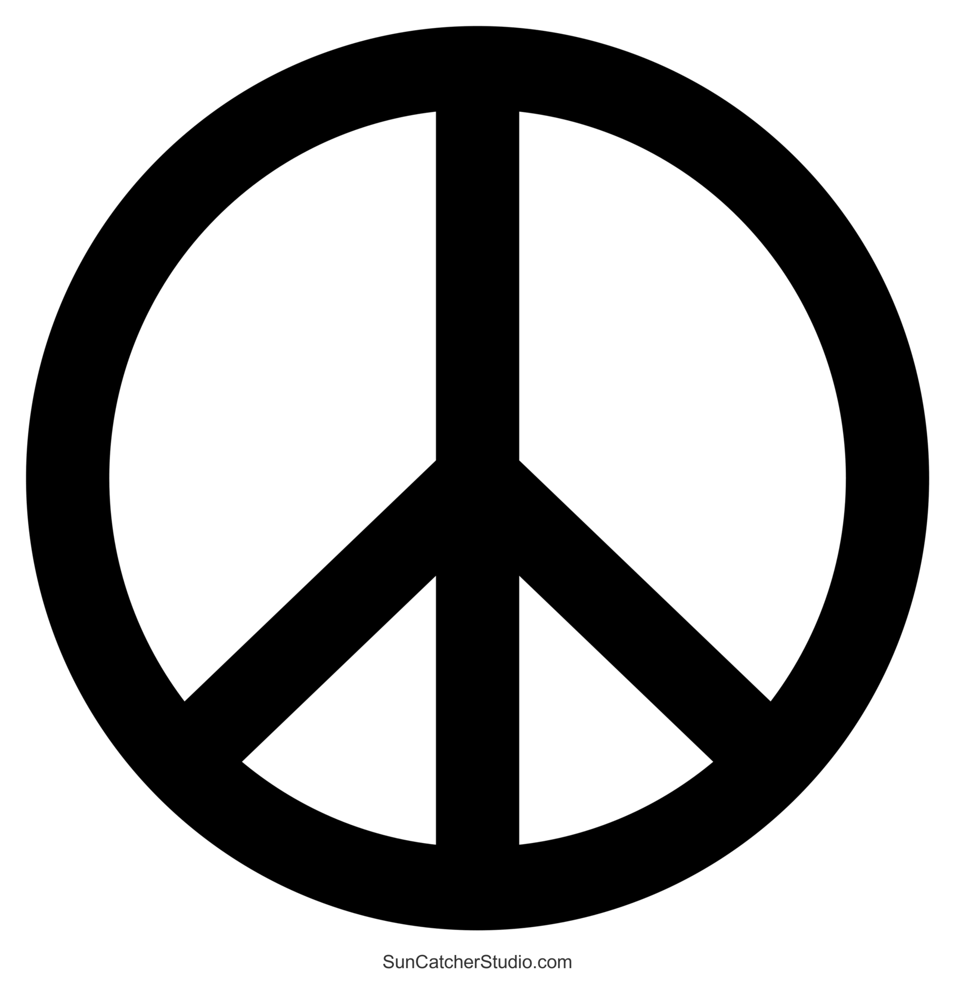 Peace Sign (Love And Peace Symbol Clipart &amp;amp; Templates) – Free with Free Printable Picture Symbols