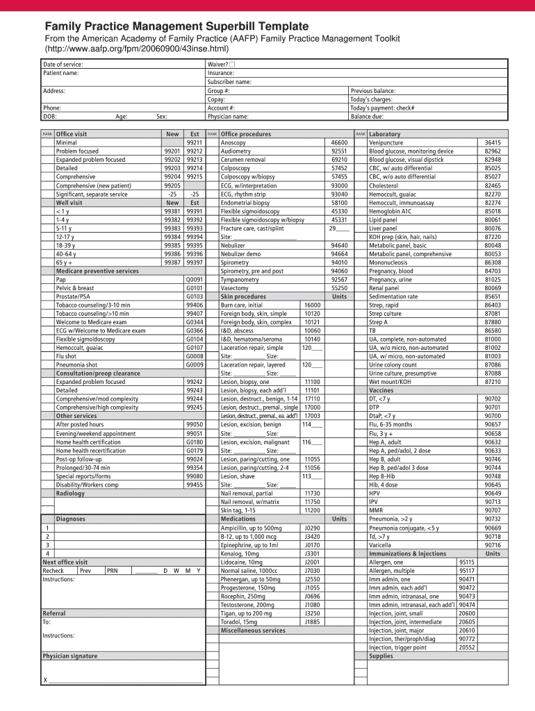 Pediatric Superbill Template Free: Fill Out &amp;amp; Sign Online | Dochub for Free Pediatric Superbill Template