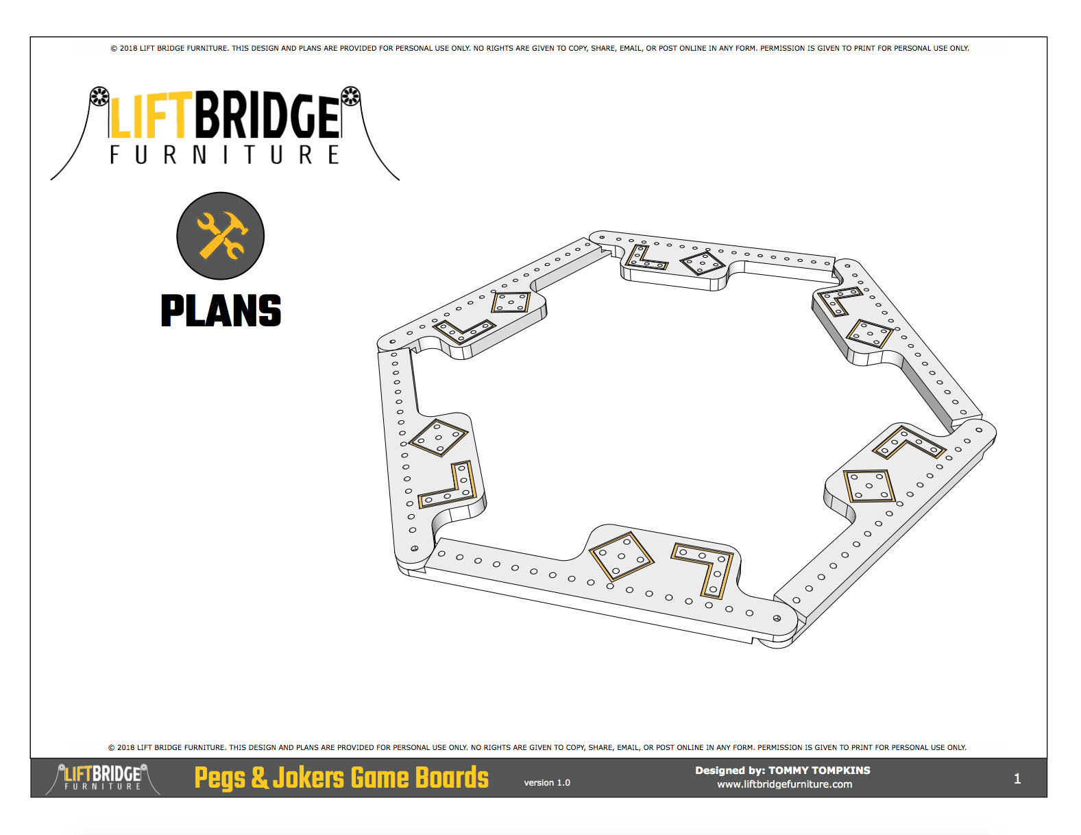 Pegs And Jokers Game Plans with regard to Free Printable Pegs and Jokers Pattern
