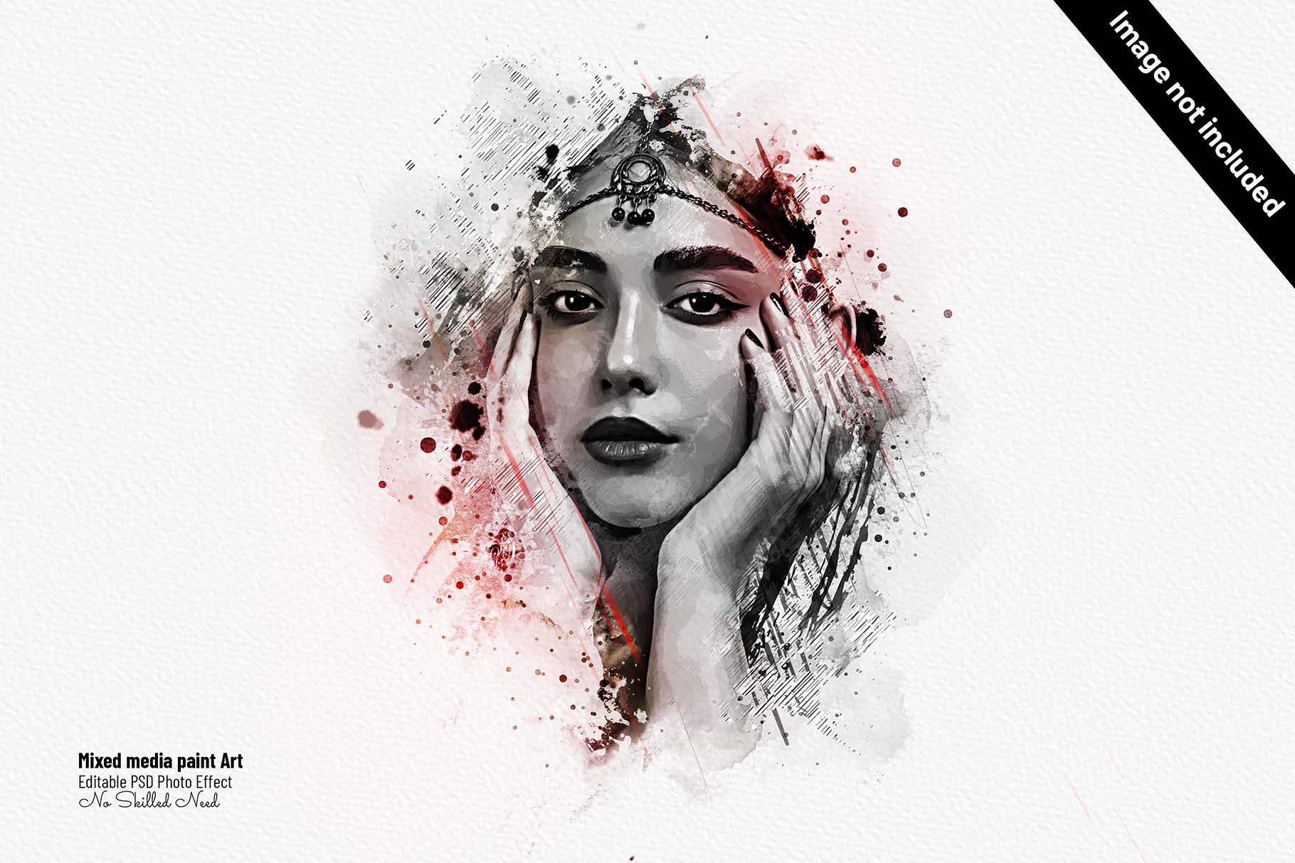 Photoshop Action - Free Mixed Media Photo Effect Template regarding Free Psd Photo Effects Templates
