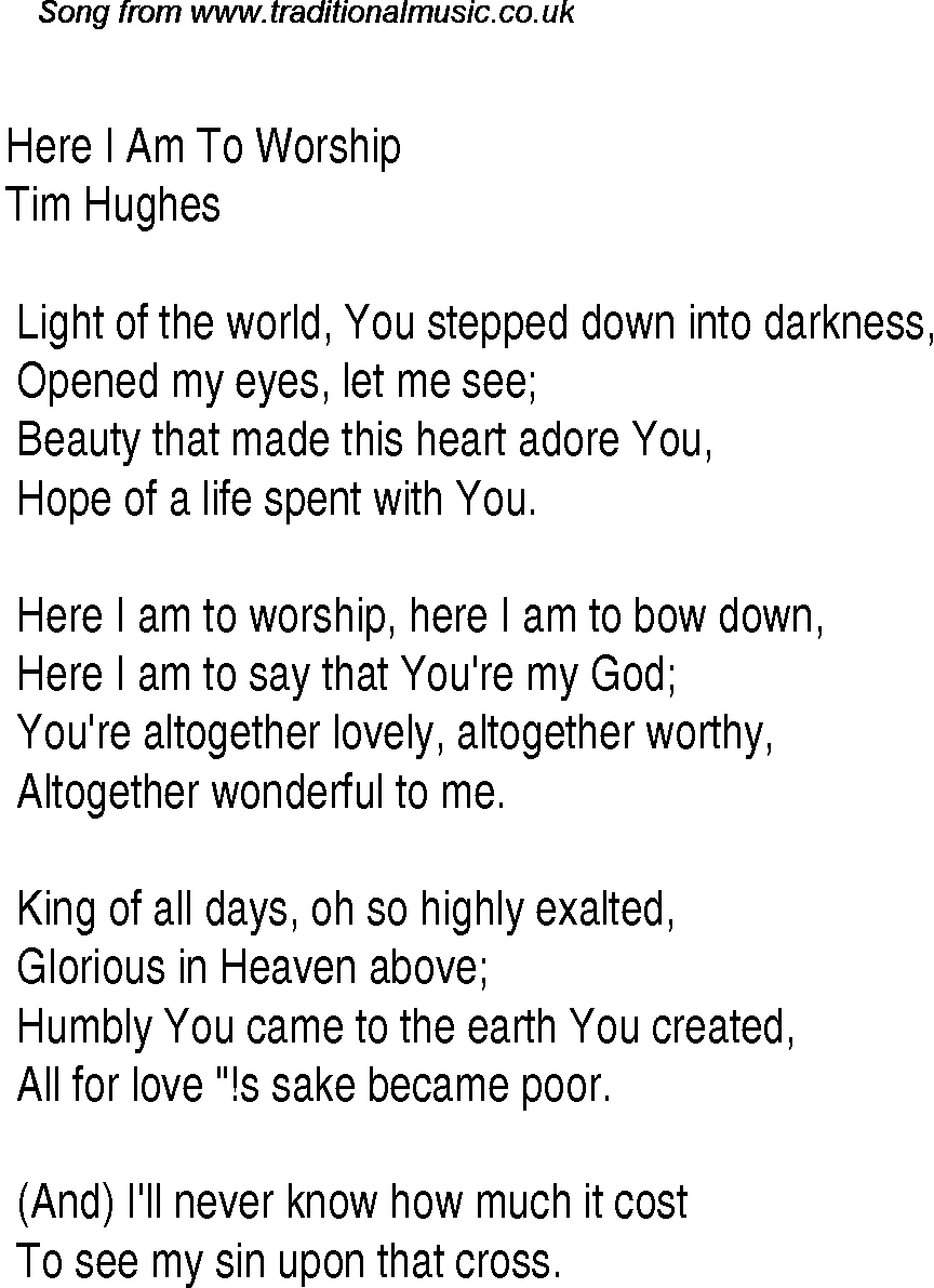 Pin Page - Worksheets Library within Free Printable Christian Music Lyrics
