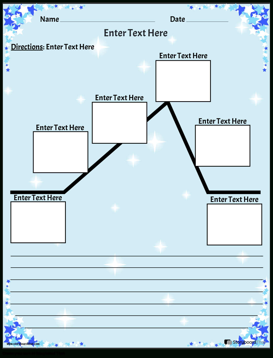 Plot Diagram Worksheet Templates | Storyboardthat pertaining to Free Plot Diagram Graphic Organizer Template