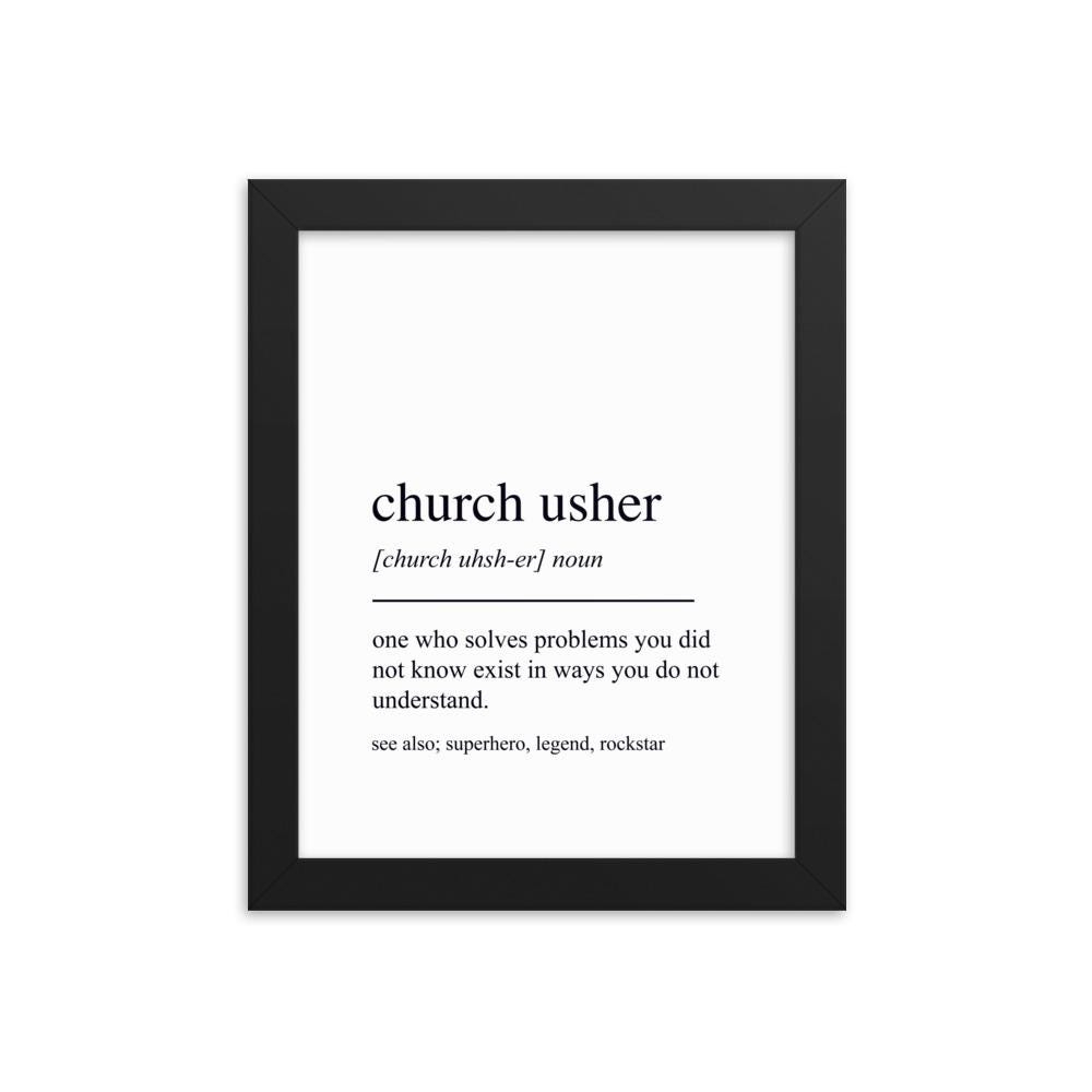 Poems For Church Ushers - Etsy pertaining to Free Printable Poems For Ushers Anniversary