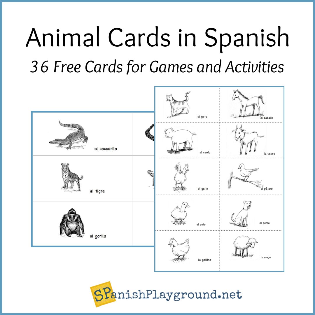 Printable Archives - Spanish Playground with regard to Free Printable Spanish Games
