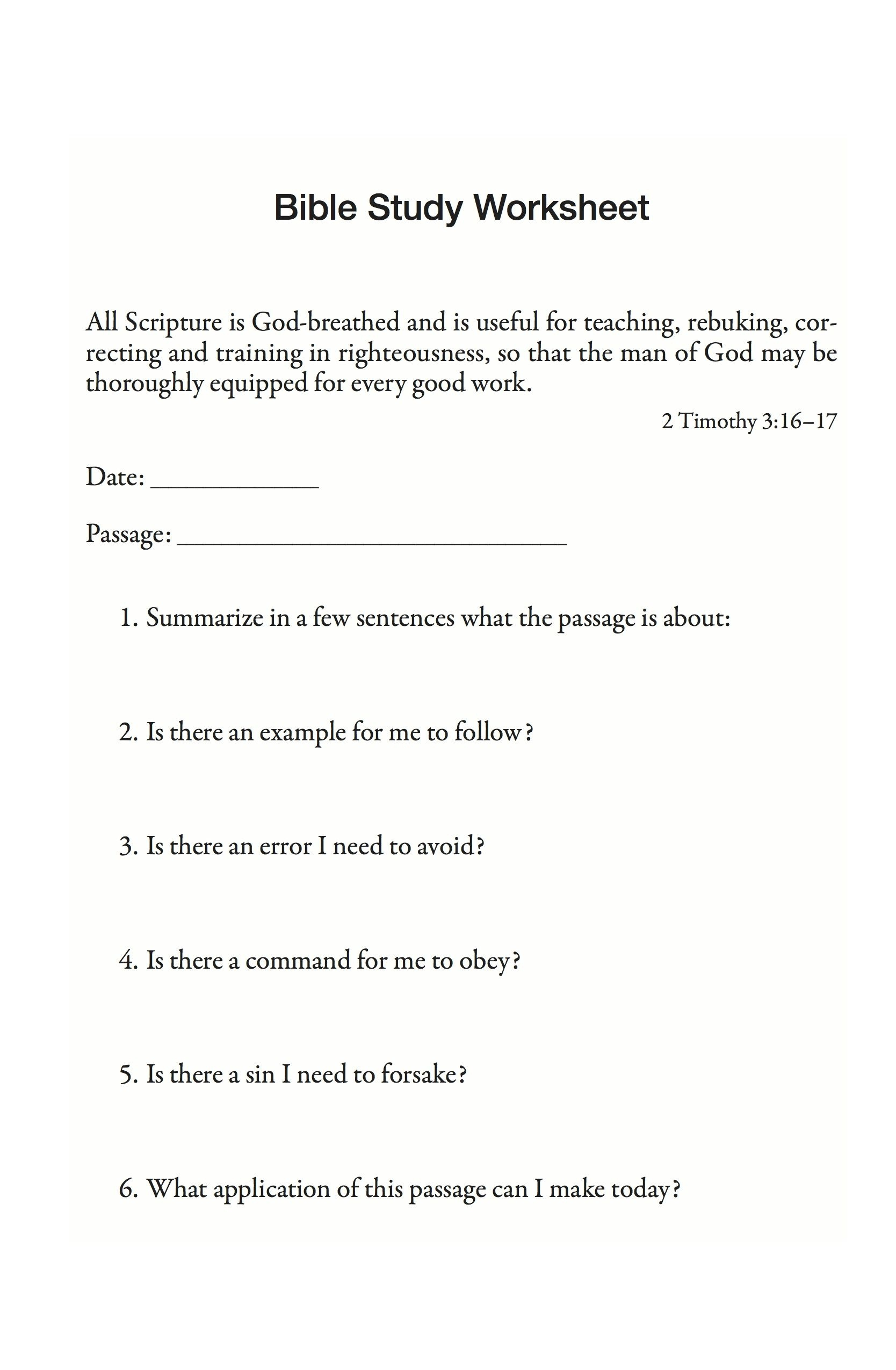 Printable Bible Studies - Printable Party Favors within Free Printable Bible Study Lessons With Questions and Answers