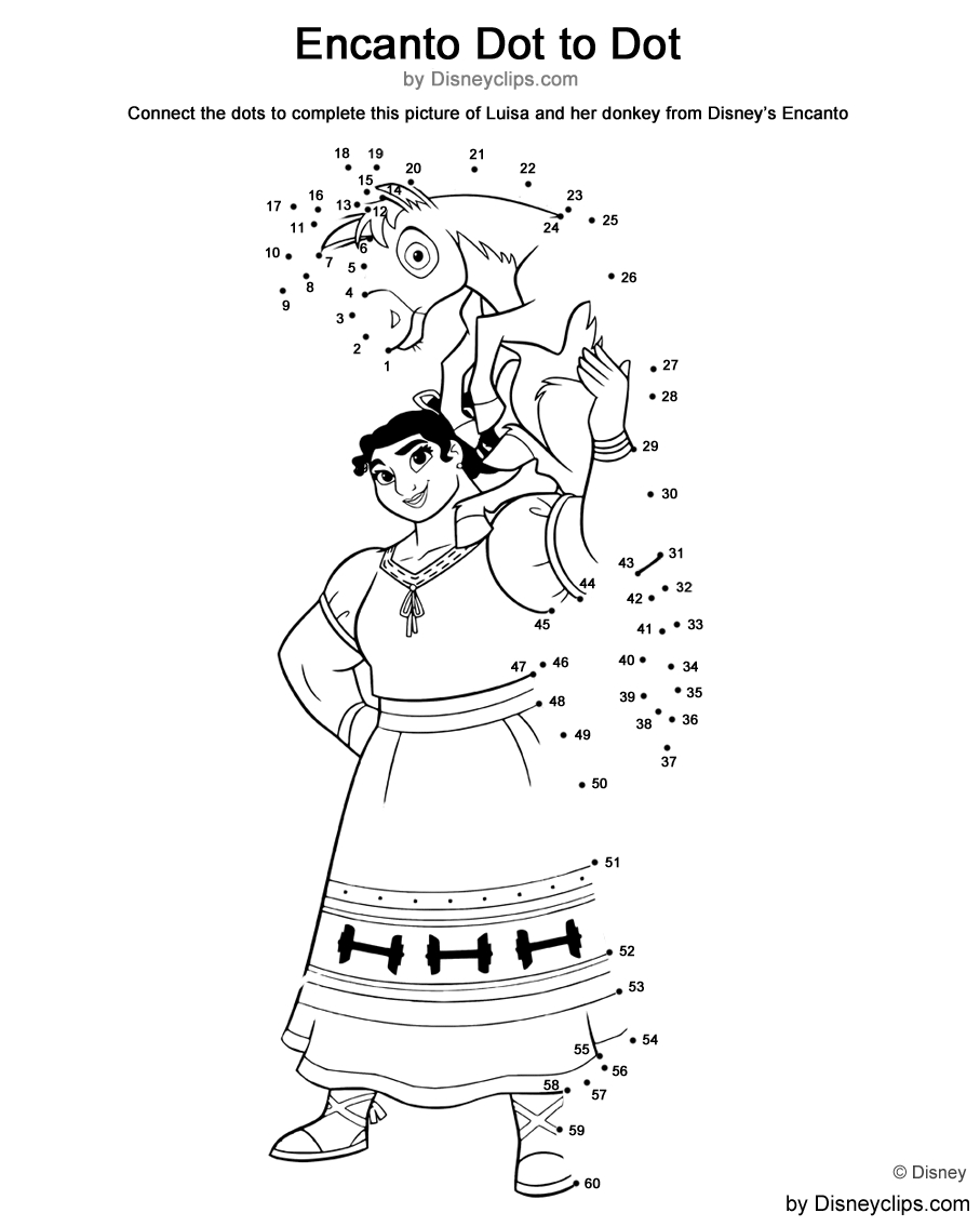 Printable Disney Dot-To-Dot Coloring Pages | Disneyclips throughout Free Disney Dot To Dot Printables