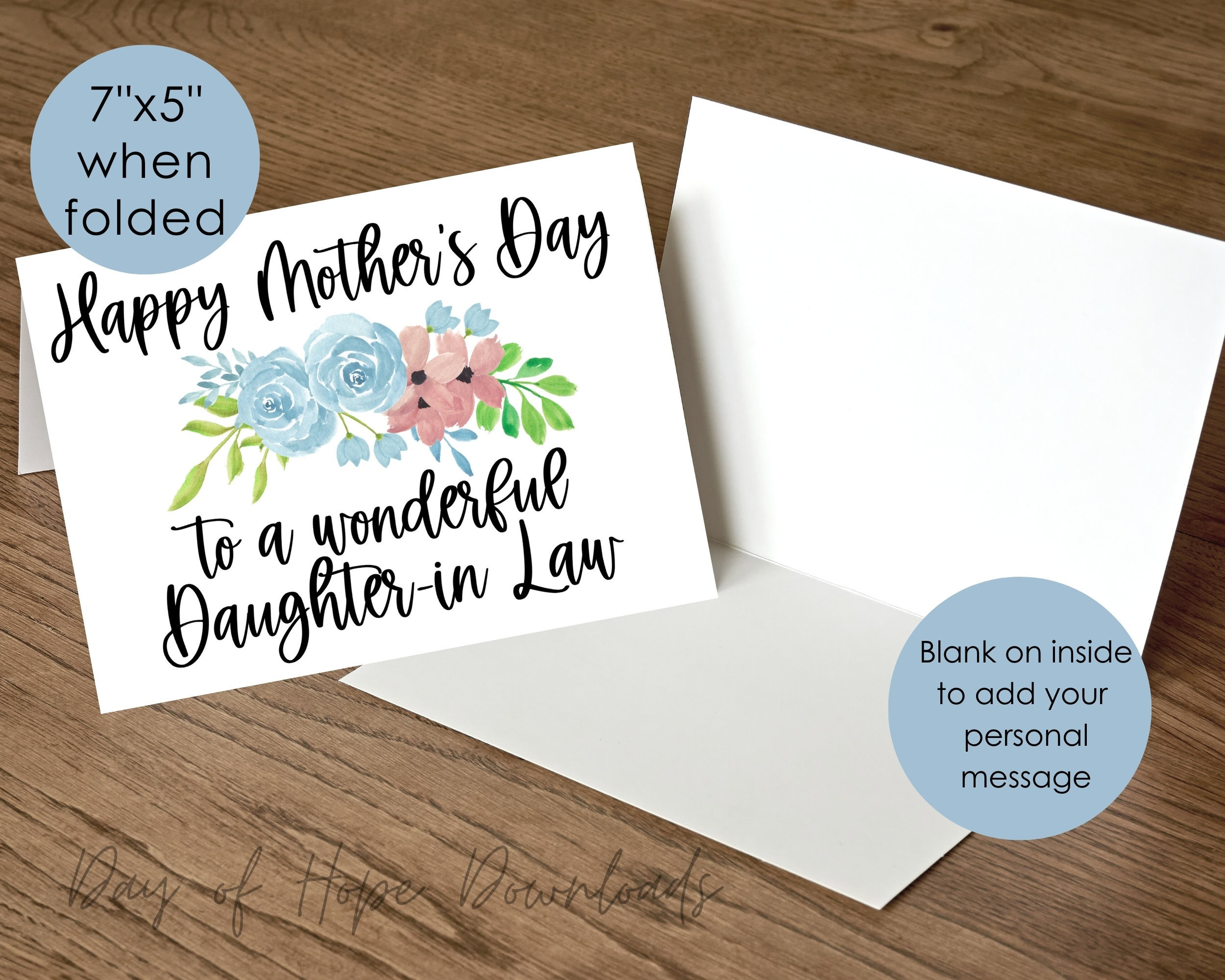 Printable Mothers Day Card For Daughter In Law | Happy Mother&amp;#039;S pertaining to Free Printable Mothers Day Cards For Daughter In Law
