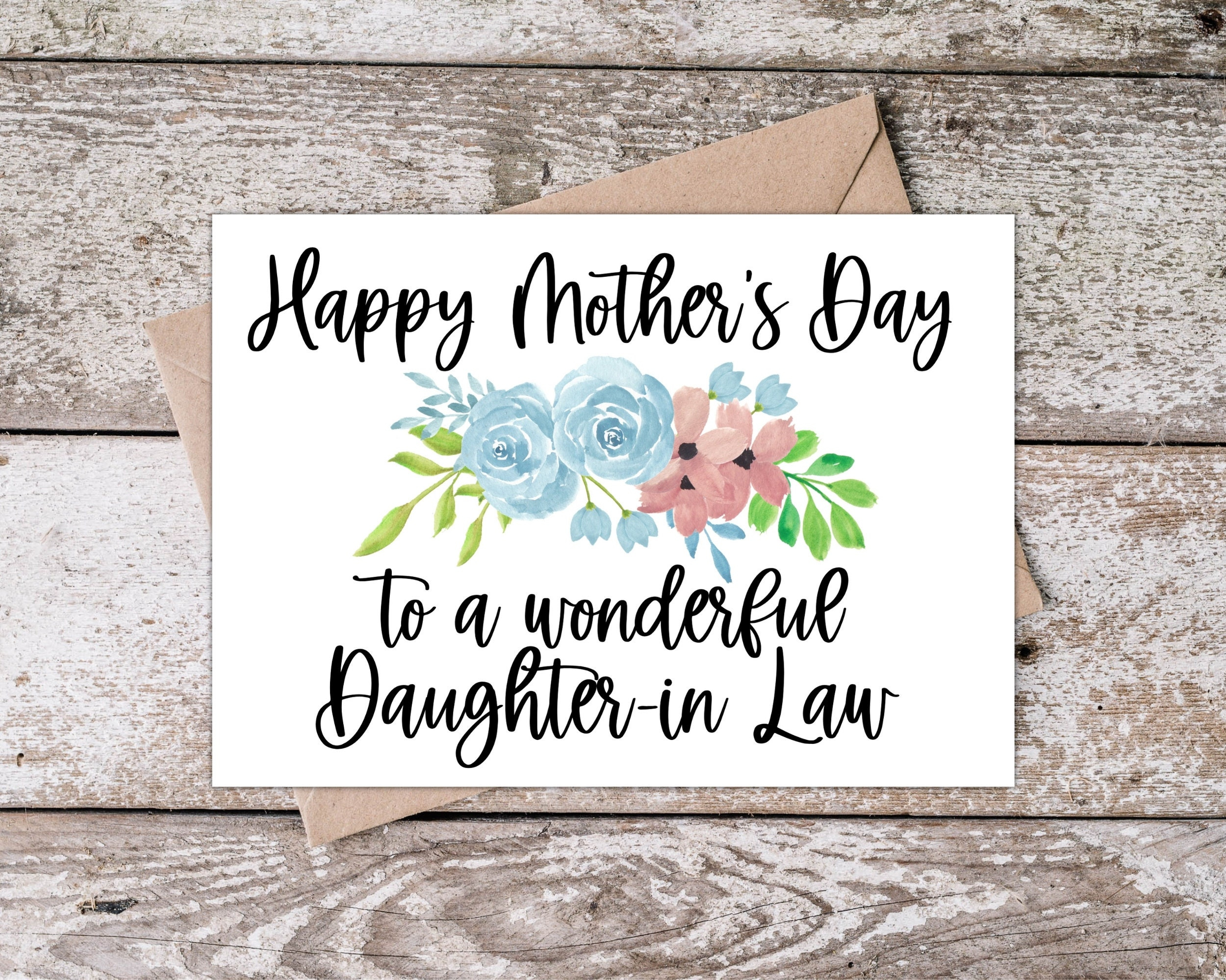 Printable Mothers Day Card For Daughter In Law | Happy Mother&amp;#039;S pertaining to Free Printable Mothers Day Cards For Daughter in Law