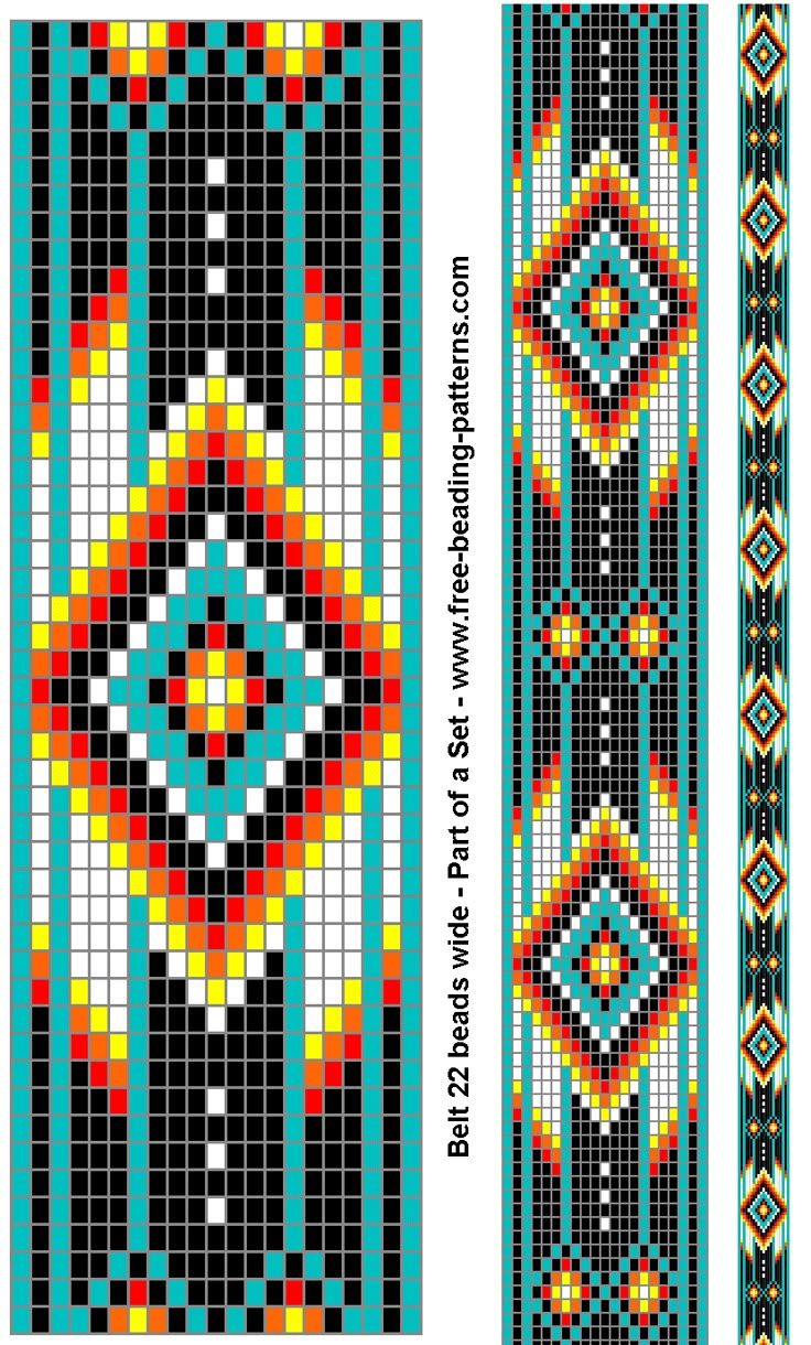 Printable Native American Bead Patterns 27 pertaining to Printable Native Beading Patterns