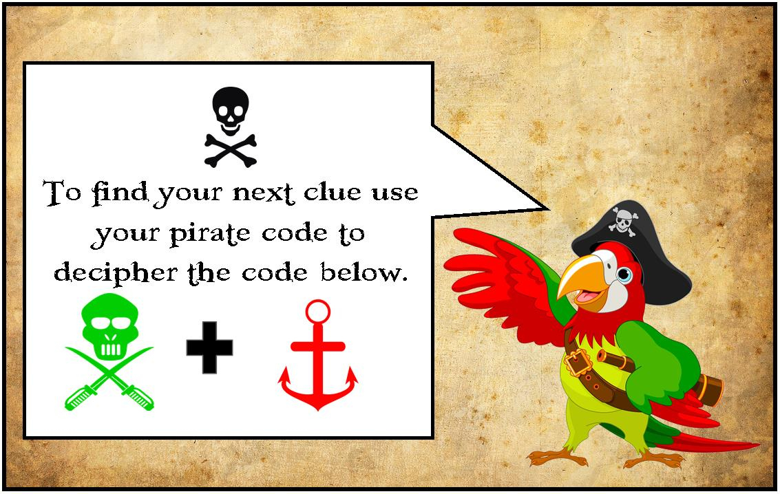 Printable Pirate Party Treasure Hunt! in Free Pirate Treasure Hunt Printables