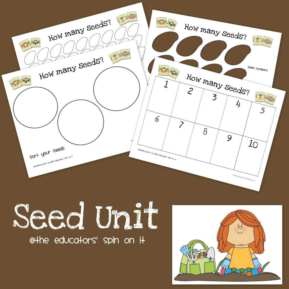 Printable Seed Activities Unit For The Tiny Seed - The Educators inside The Tiny Seed Free Printables