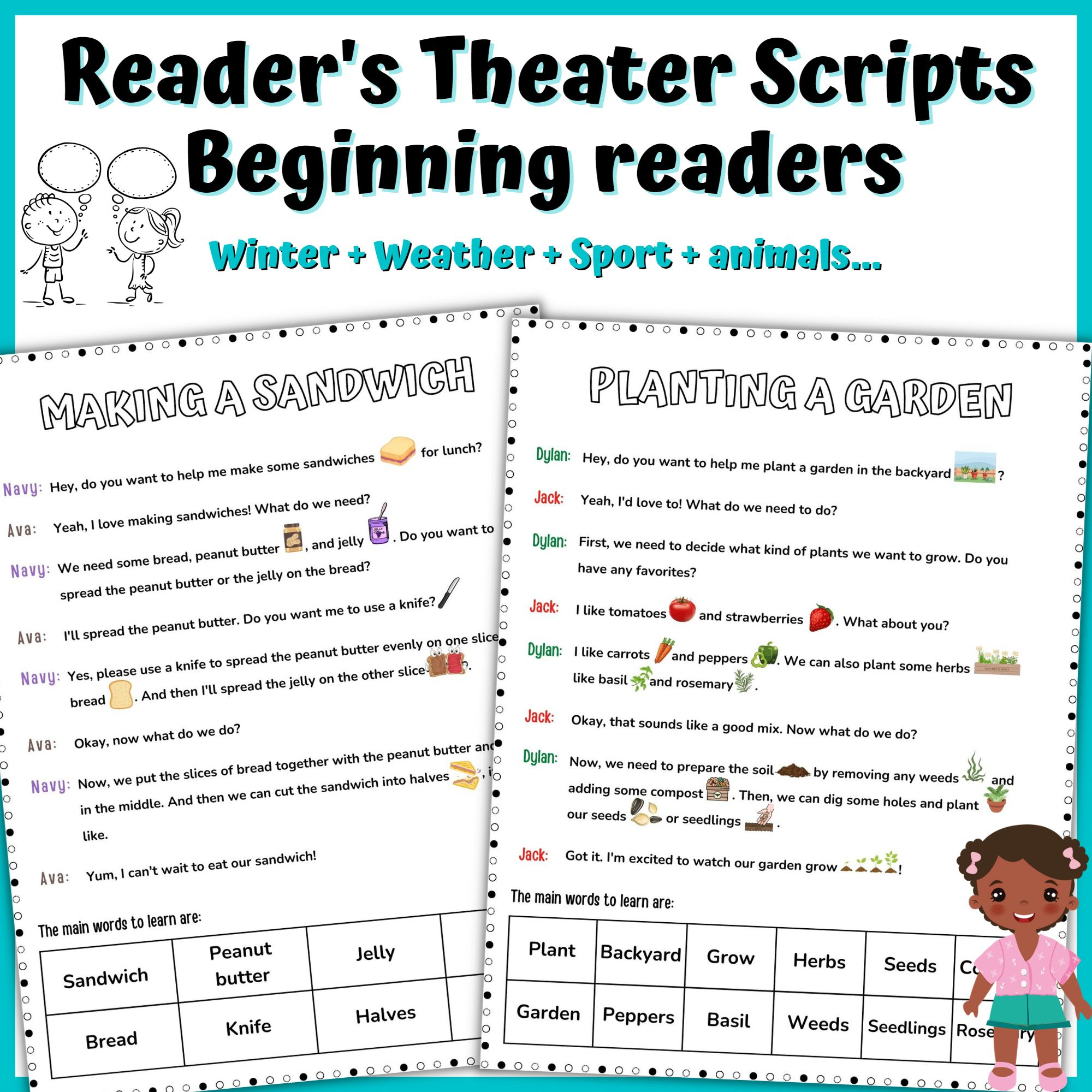 Reader&amp;#039;S Theater Scripts For Kindergarten,First Grade| 100Th Day inside Free Printable Readers Theater Scripts