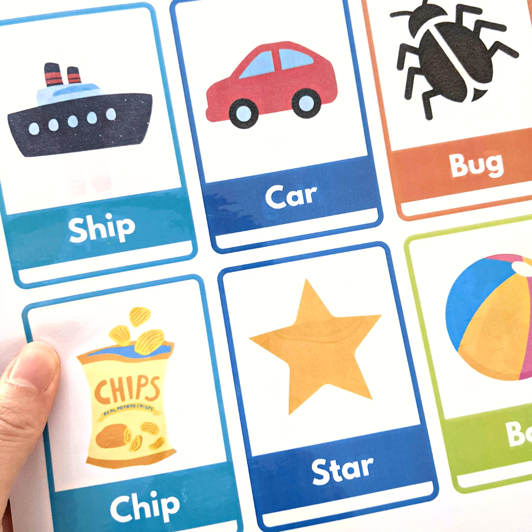 Rhyming Words Flashcards - Free Printable intended for Free Printable Rhyming Picture Cards