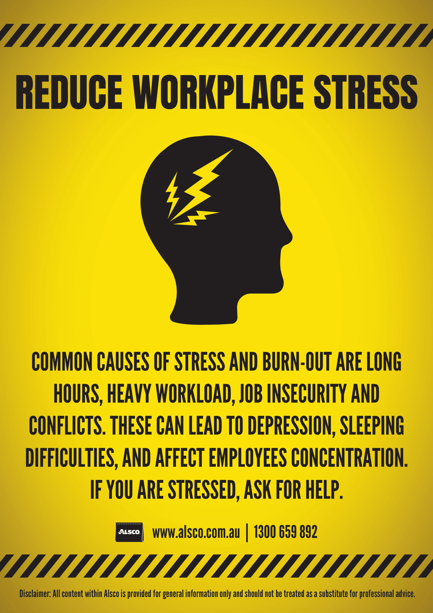 Safety Awareness Posters | Free Workplace Posters | Alsco First Aid inside Free Printable Safety Posters For The Workplace
