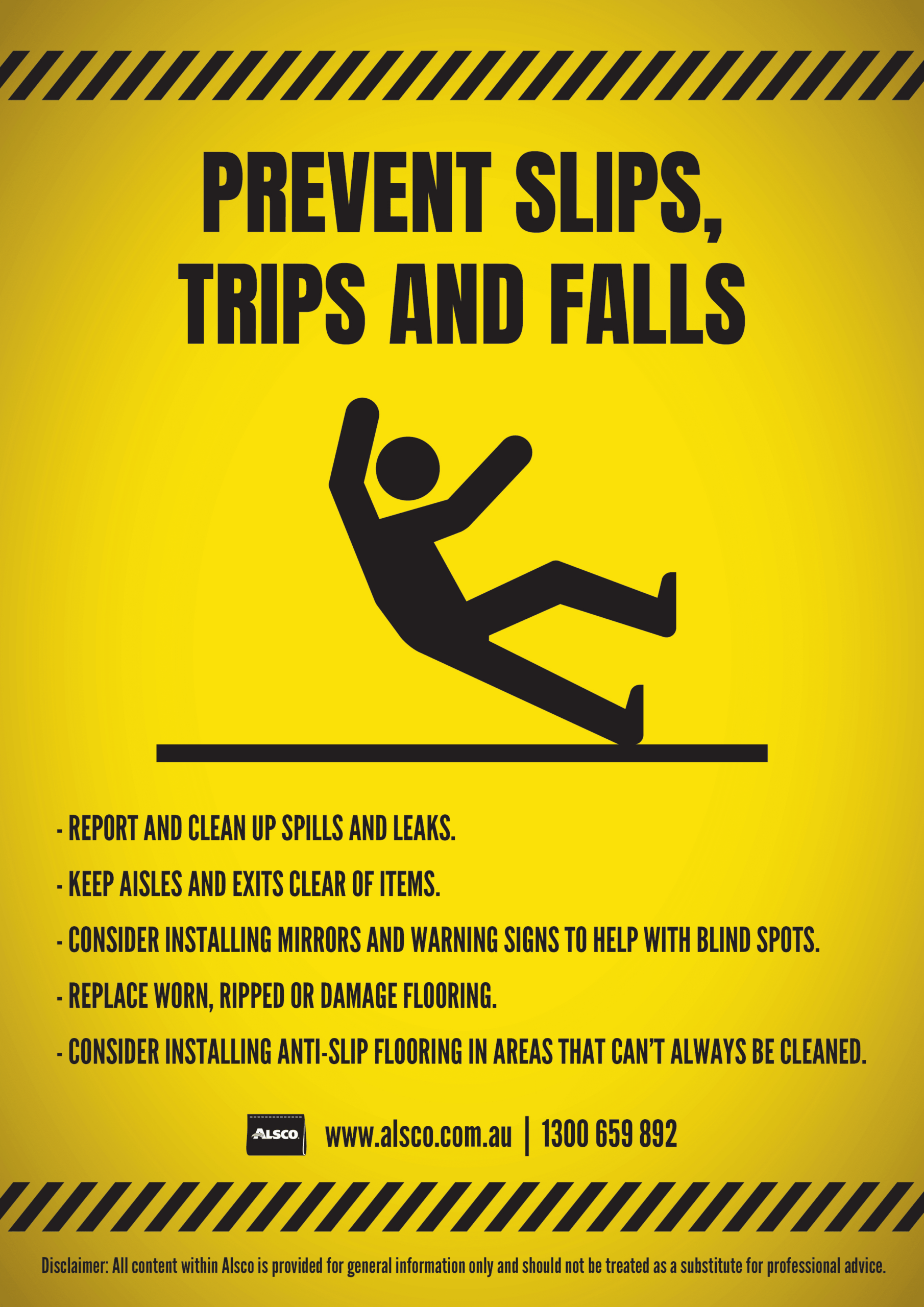 Safety Awareness Posters | Free Workplace Posters | Alsco First Aid with regard to Free Printable Safety Posters For The Workplace