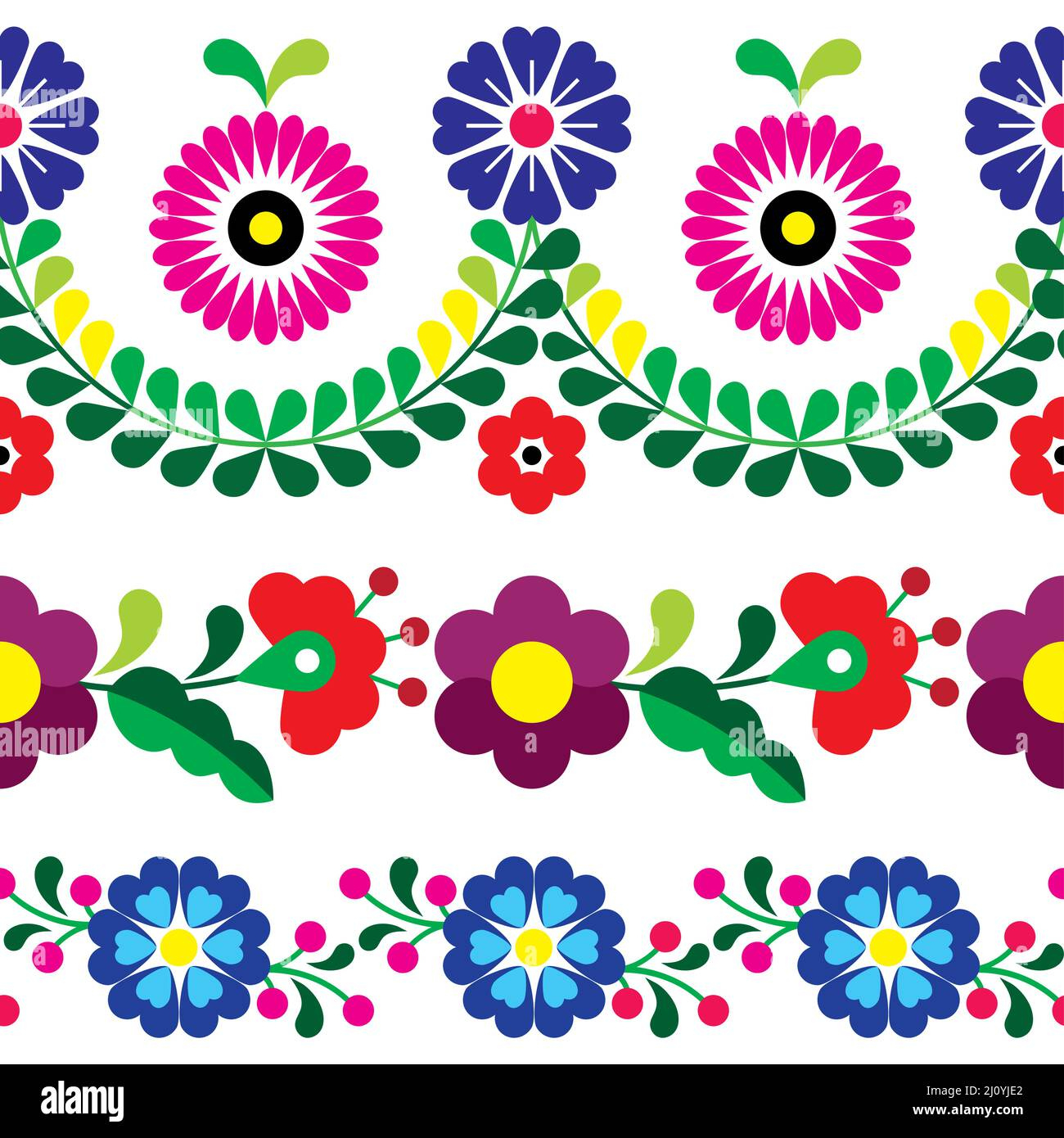 Seamless Mexican Floral Embroidery Pattern, Colorful Native intended for Printable Traditional Mexican Embroidery Patterns