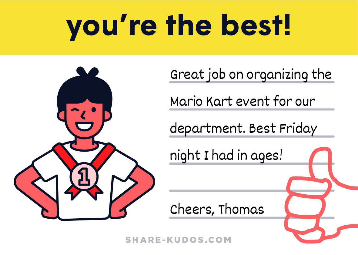 Share-Kudos with regard to Free Kudos Template