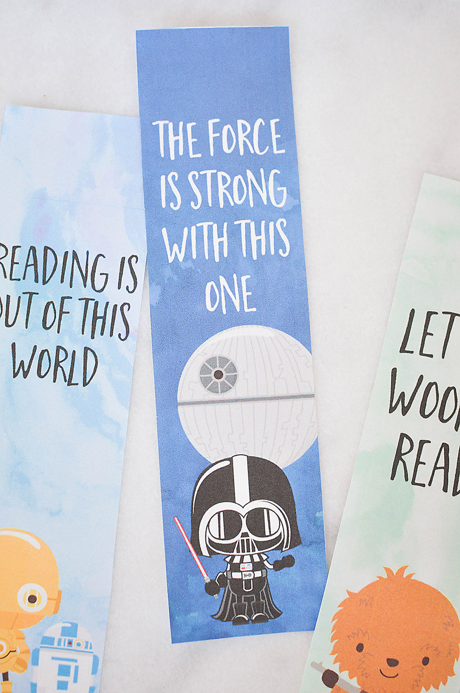 Star Wars Bookmarks - Free Printables For Kids - Our Handcrafted Life within Free Printable Star Wars Bookmarks